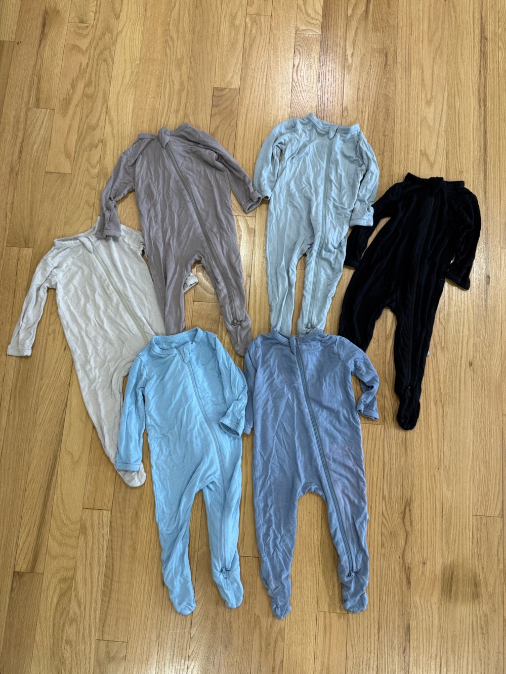 Kyte BABY Jammies Lot 3-6 Months 6 Pieces